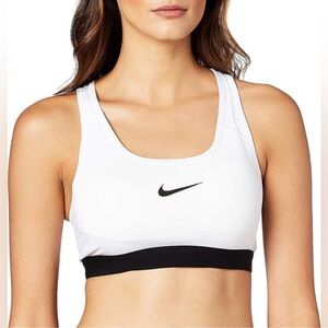 White Nike Dri-Fit Sports bra Size L